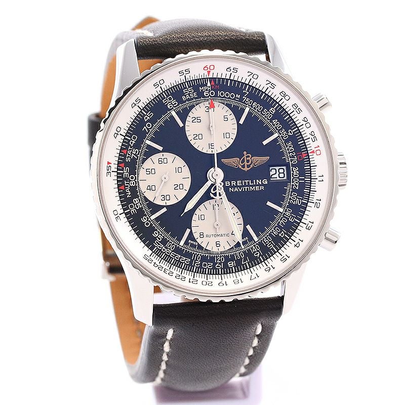 【中古】BREITLING OLD NAVITIMER JAPAN EDITION ブライトリング オールドナビタイマー ジャパンエディション A1332412/BD49/435X/A20BA.1 (A132BJAKBA)