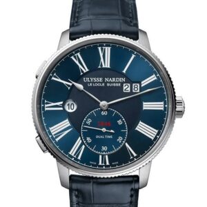 ULYSSE NARDIN MARINE TORPILLEUR DUAL TIME ユリス・ナルダン マリントルピユール デュアルタイム 3343-320-3A/1A