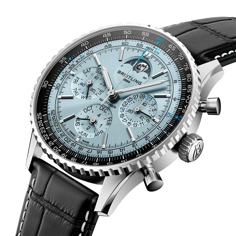 BREITLING NAVITIMER B19 CHRONOGRAPH 43 PERPETUAL CALENDAR ブライトリング ナビタイマー B19 クロノグラフ 43 パーペチュアルカレンダー PB1920251C1P1