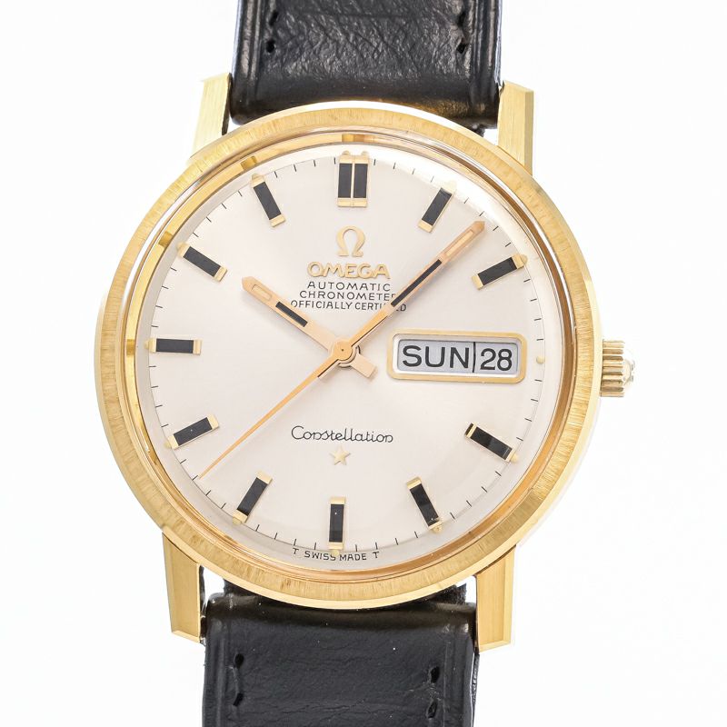 【中古】OMEGA CONSTELLATION CHRONOMETER DAY-DATE オメガ コンステレーション クロノメーター デイデイト 168.016