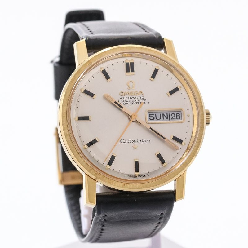【中古】OMEGA CONSTELLATION CHRONOMETER DAY-DATE オメガ コンステレーション クロノメーター デイデイト 168.016