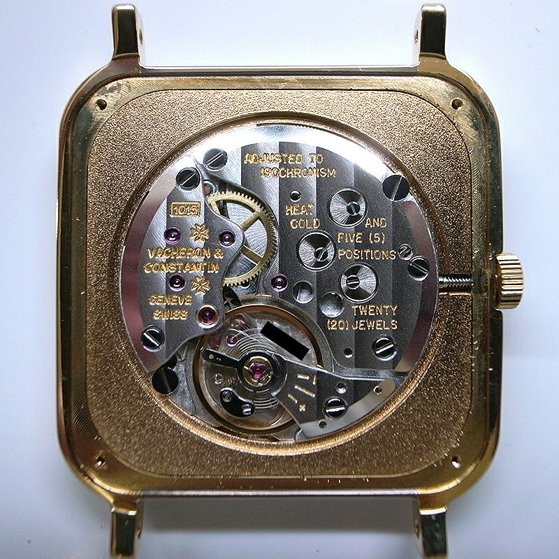 【中古】VACHERON CONSTANTIN VINTAGE SQUARE WATCH ヴァシュロン・コンスタンタン ヴィンテージ スクエア ウォッチ 39024-B
