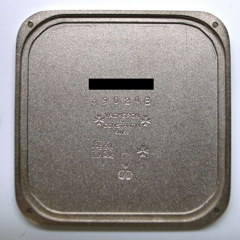 【中古】VACHERON CONSTANTIN VINTAGE SQUARE WATCH ヴァシュロン・コンスタンタン ヴィンテージ スクエア ウォッチ 39024-B