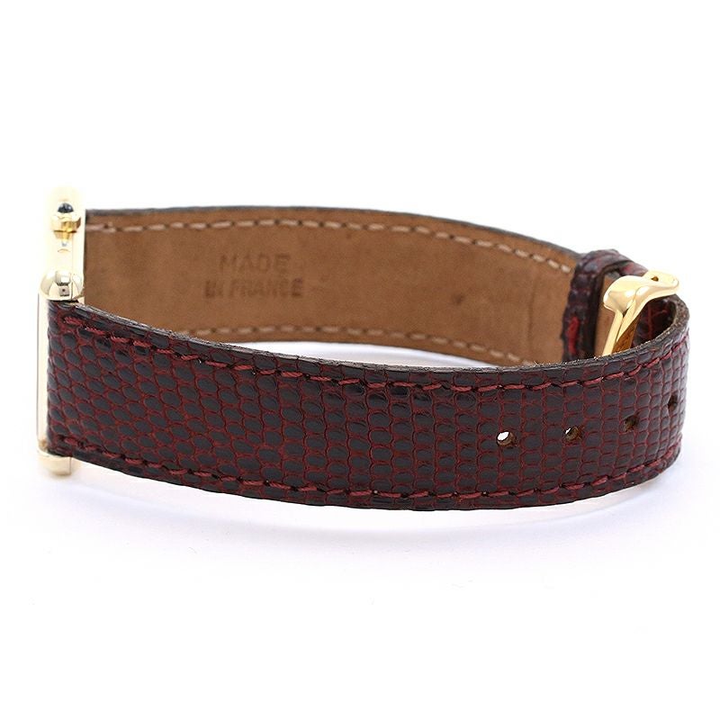 【中古】CARTIER MUST TANK LARGE MODEL VERMEIL カルティエ マストタンク LM ヴェルメイユ 83918223 (681006)