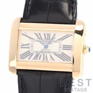 【中古】CARTIER TANK DIVAN LARGE MODEL カルティエ タンク ディヴァン LM W6300856