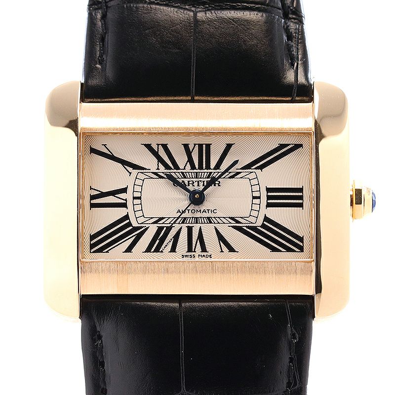 【中古】CARTIER TANK DIVAN LARGE MODEL カルティエ タンク ディヴァン LM W6300856