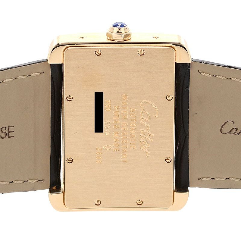 【中古】CARTIER TANK DIVAN LARGE MODEL カルティエ タンク ディヴァン LM W6300856