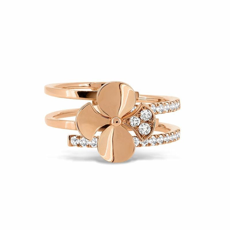 LOVEMARK DIAMOND FLEURS DAIMOND PETALE RING ラブマークダイヤモンド フルール ダイヤモンド ペタル リング LMR00299