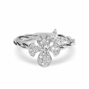 LOVEMARK DIAMOND FLEURS FLEURS RING ラブマークダイヤモンド フルール フルール リング LMR00188WD