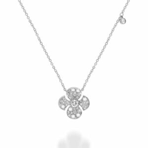 LOVEMARK DIAMOND FLEURS DELUXE NECKLACE ラブマークダイヤモンド フルール デラックス ネックレス LMN00189WD