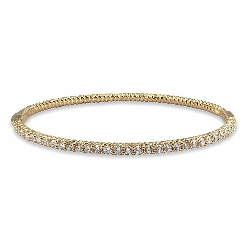 LOVEMARK DIAMOND TWIST TWIST BANGLE ラブマークダイヤモンド ツイスト ツイスト バングル LMBR00166