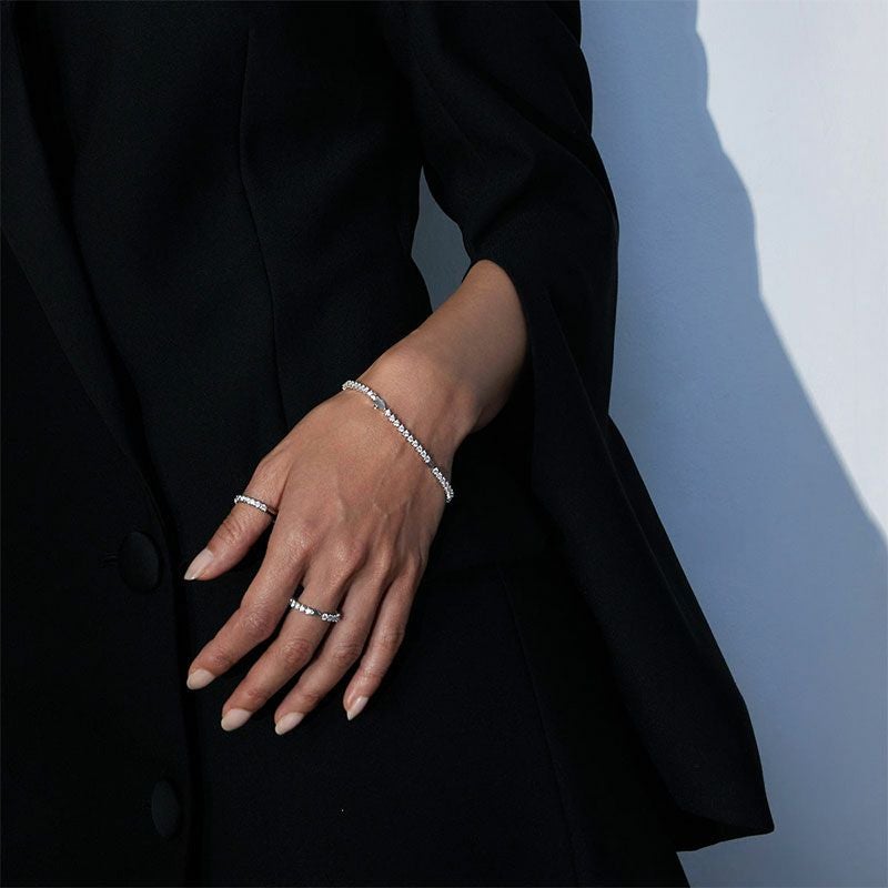LOVEMARK DIAMOND LIFETIME LOVESTRUCK TENNIS BRACELET ラブマークダイヤモンド ライフタイム ラブストラック テニス ブレスレット LMBR00334