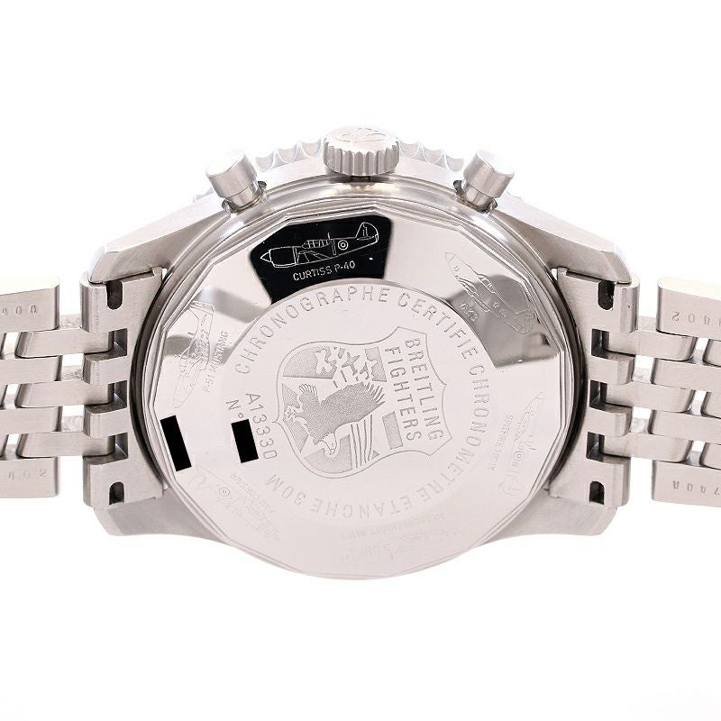 【中古】BREITLING NAVITIMER FIGHTERS ブライトリング ナビタイマー ファイターズ A13330 (A153GFTNP)