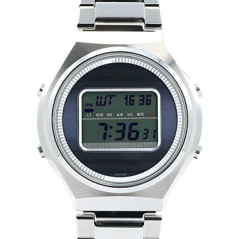 【中古】CASIO CASIOTRON CASIO WATCH 50TH ANNIVERSARY EDITION カシオ カシオトロン カシオウオッチ50周年 記念モデル TRN-50-2AJR