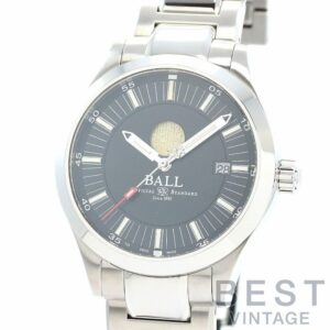 【中古】BALL WATCH ENGINEER II MOON PHASE ボールウォッチ エンジニアII ムーンフェイズ NM2282C-SJ-BK