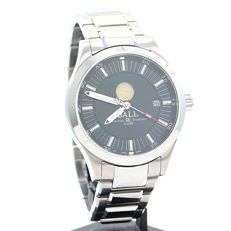 【中古】BALL WATCH ENGINEER II MOON PHASE ボールウォッチ エンジニアII ムーンフェイズ NM2282C-SJ-BK