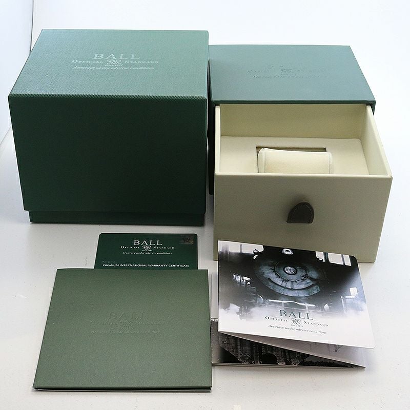 【中古】BALL WATCH ENGINEER II MOON PHASE ボールウォッチ エンジニアII ムーンフェイズ NM2282C-SJ-BK