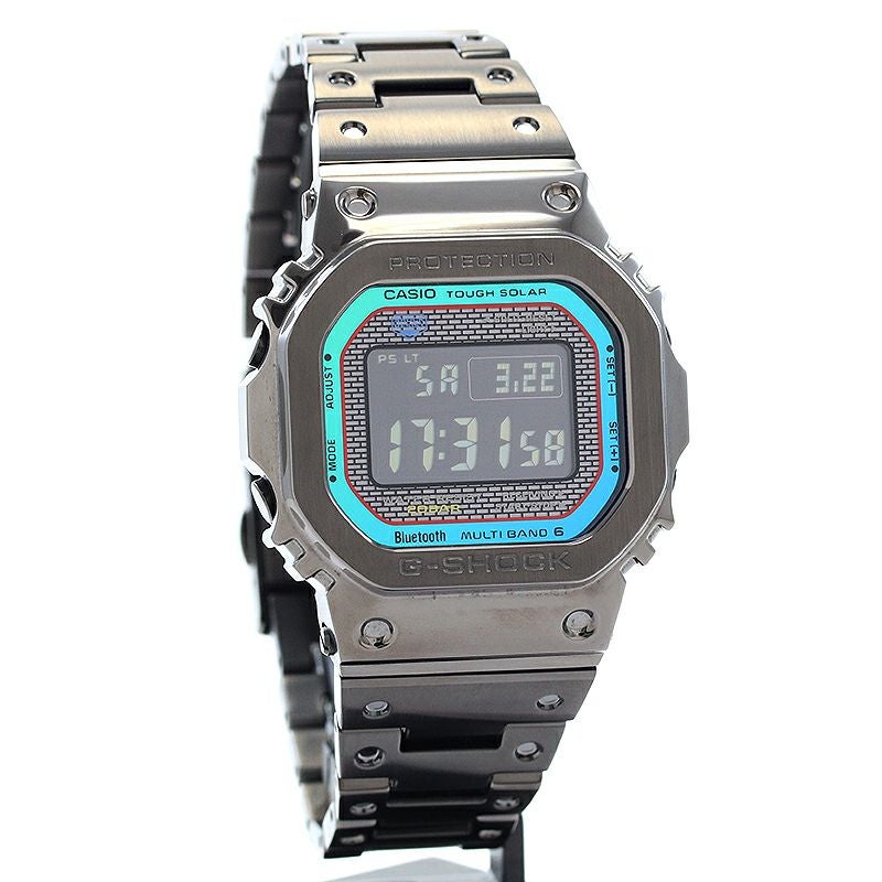 【中古】CASIO G-SHOCK FULL METAL 5000 SERIES カシオ Gショック フルメタル 5000シリーズ GMW-B5000BPC-1JF