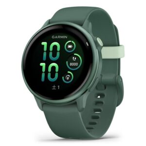 GARMIN vivoactive 6 Jasper Green / Jasper Green Metallic ガーミン ヴィヴォアクティブ 6 ジャスパーグリーン / ジャスパーグリーン メタリック 010-02985-32