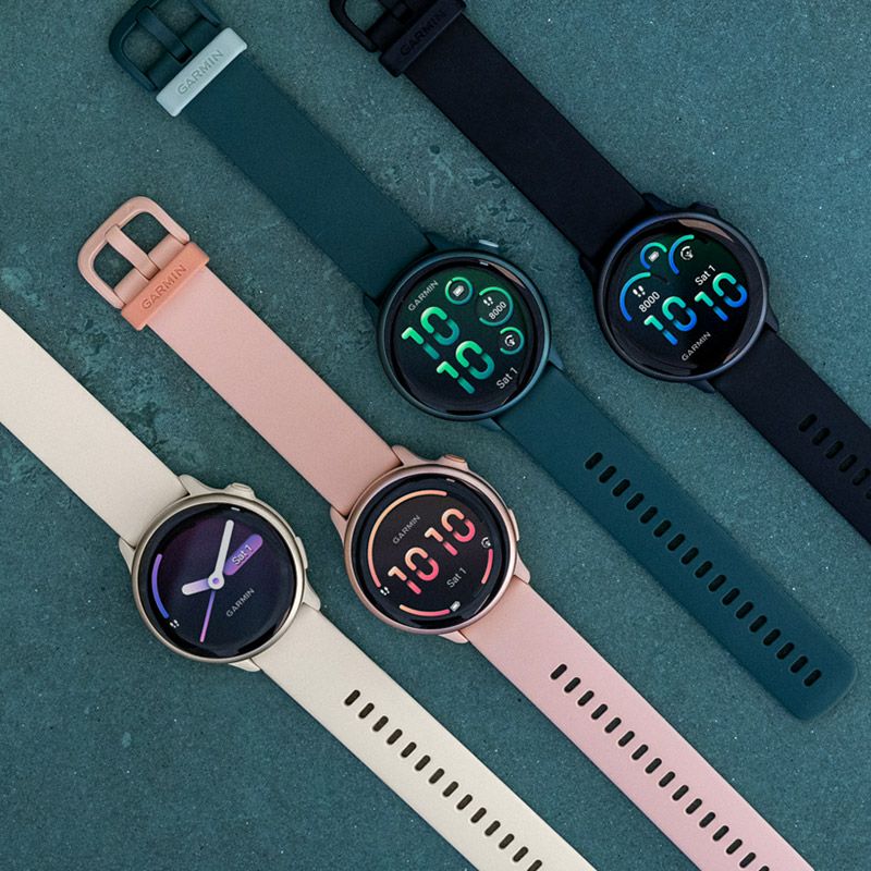 GARMIN vivoactive 6 Bone / Lunar Gold ガーミン ヴィヴォアクティブ 6 ボーン / ルナゴールド 010-02985-31
