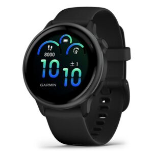 GARMIN vivoactive 6 Black / Slate ガーミン ヴィヴォアクティブ 6 ブラック / スレート 010-02985-30