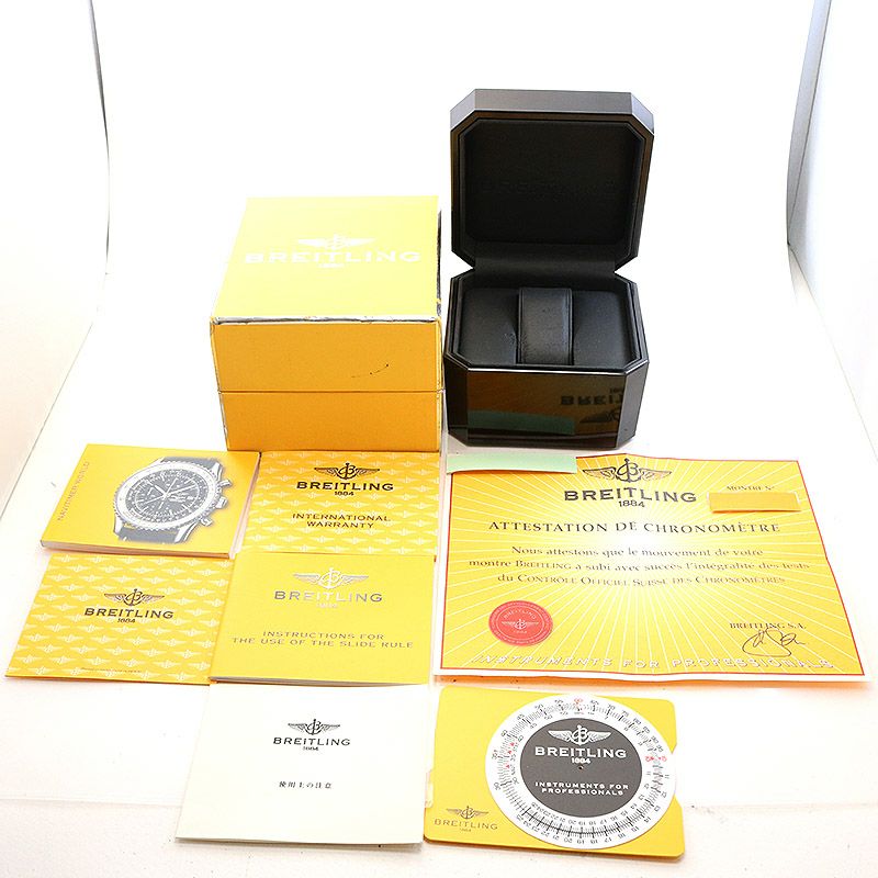 【中古】BREITLING NAVITIMER WORLD ブライトリング ナビタイマー ワールド A2432212/G571/443X/A20BA.1
