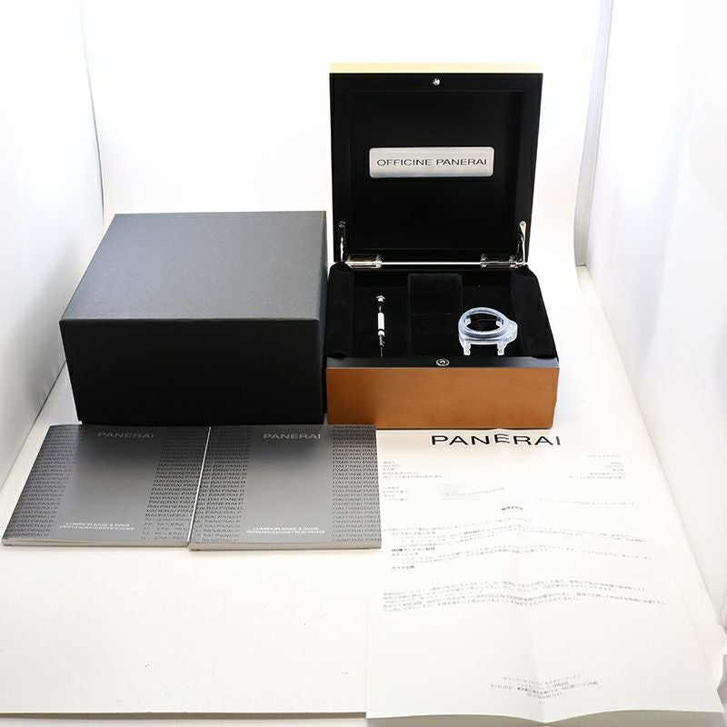 【中古】OFFICINE PANERAI LUMINOR BASE 8 DAYS 44MM ACCIAIO オフィチーネ・パネライ ルミノール ベース 8デイズ 44MM アッチャイオ PAM00560