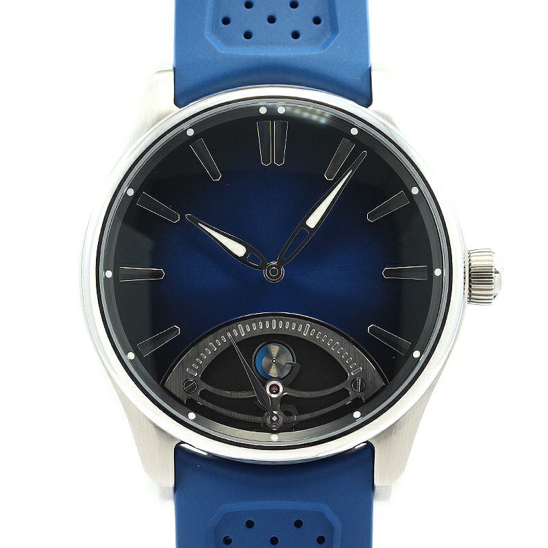 【中古】H.MOSER PIONEER RETROGRADE SECONDS MIDNIGHT BLUE H.モーザー パイオニア・レトログラード セコンド ミッドナイトブルー 3250-1200