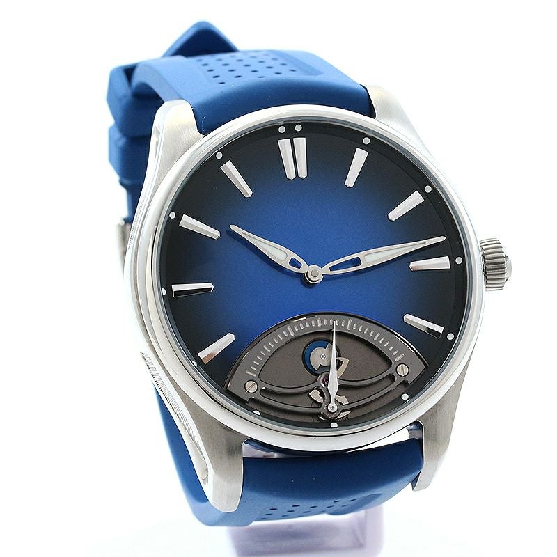 【中古】H.MOSER PIONEER RETROGRADE SECONDS MIDNIGHT BLUE H.モーザー パイオニア・レトログラード セコンド ミッドナイトブルー 3250-1200