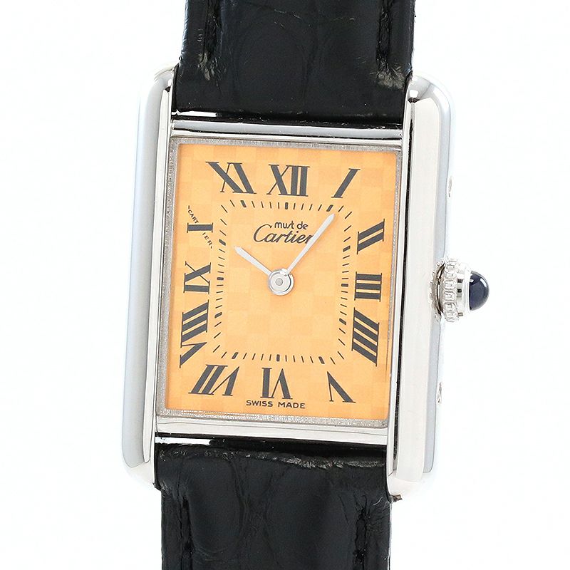 【中古】CARTIER MUST TANK SMALL MODEL 2003 CHRISTMAS LIMITED カルティエ マストタンク SM 2003年クリスマス限定 W1017654