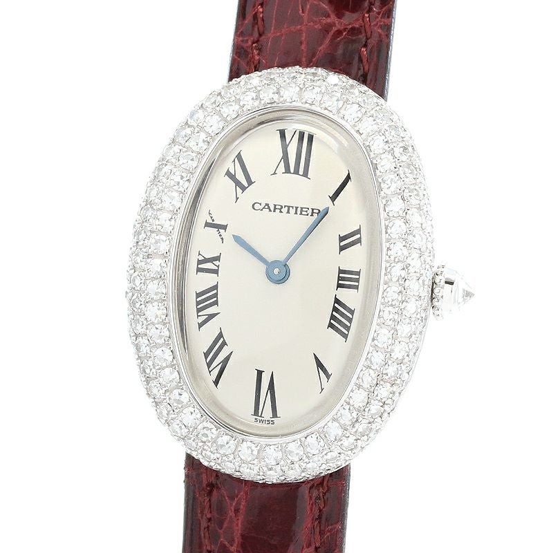 【中古】CARTIER BAIGNOIRE 1920 JEWELRY WATCH カルティエ ベニュワール 1920 ジュエリー ウォッチ WB500631