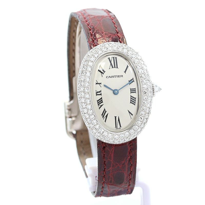 【中古】CARTIER BAIGNOIRE 1920 JEWELRY WATCH カルティエ ベニュワール 1920 ジュエリー ウォッチ WB500631