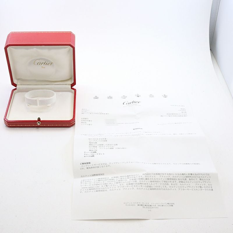 【中古】CARTIER BAIGNOIRE 1920 JEWELRY WATCH カルティエ ベニュワール 1920 ジュエリー ウォッチ WB500631