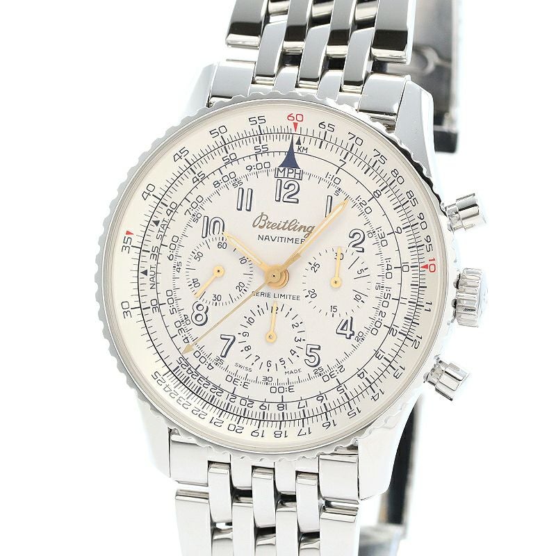 【中古】BREITLING OLD NAVITIMER MECANIQUE 50s JAPAN LIMITED EDITION ブライトリング オールドナビタイマー メカニック 50s 日本限定 A1102212/G203/401A (A11022.1 / A120GNMNP)
