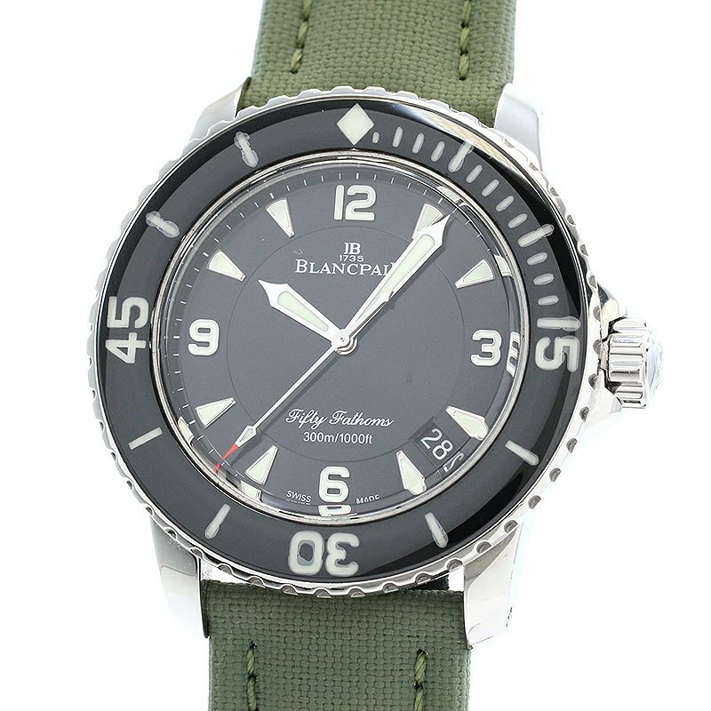 【中古】BLANCPAIN FIFTY FATHOMS AUTOMATIQUE ブランパン フィフティファゾムス オートマティック 5015-1130-52B
