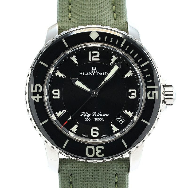 【中古】BLANCPAIN FIFTY FATHOMS AUTOMATIQUE ブランパン フィフティファゾムス オートマティック 5015-1130-52B