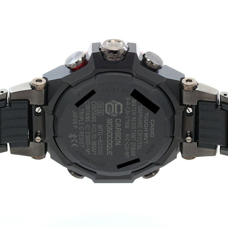 【中古】CASIO G-SHOCK MT-G MTG-B2000 SERIES カシオ Gショック MT-G MTG-B2000シリーズ MTG-B2000BD-1A4JF