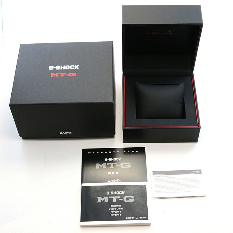 【中古】CASIO G-SHOCK MT-G MTG-B2000 SERIES カシオ Gショック MT-G MTG-B2000シリーズ MTG-B2000BD-1A4JF