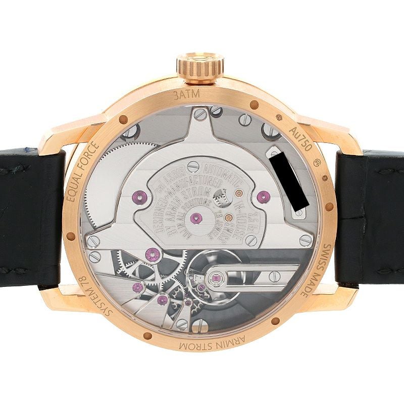 【中古】ARMIN STROM GRAVITY EQUAL FORCE MANUFACTURE EDITION アーミン・シュトローム グラヴィティ イークォル フォース マニュファクチュールエディション RG19-GEF.85