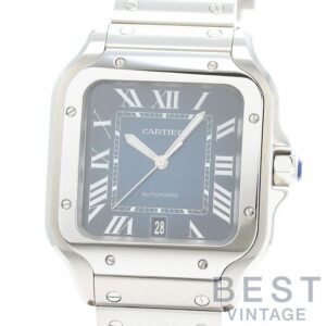 【中古】CARTIER SANTOS DE CARTIER LARGE MODEL カルティエ サントス ドゥ カルティエ LM WSSA0030