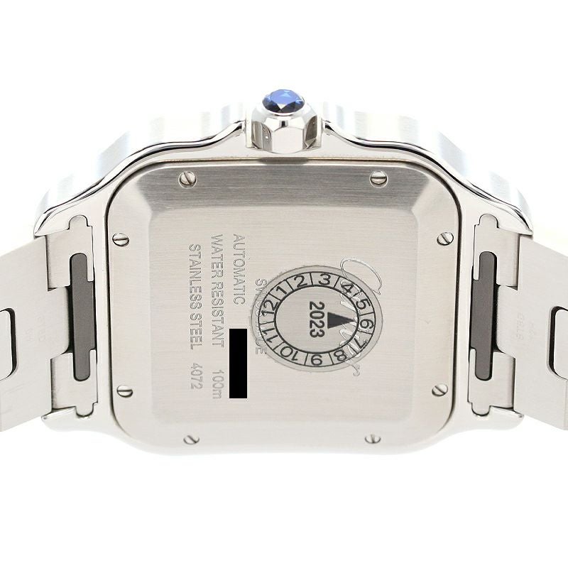 【中古】CARTIER SANTOS DE CARTIER LARGE MODEL カルティエ サントス ドゥ カルティエ LM WSSA0030