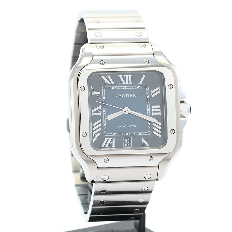 【中古】CARTIER SANTOS DE CARTIER LARGE MODEL カルティエ サントス ドゥ カルティエ LM WSSA0030