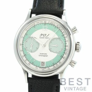 【中古】KURONO BUNKYO TOKYO / CHRONO TOKYO CHRONOGRAPH 3 HISUI クロノトウキョウ / クロノブンキョウトウキョウ クロノグラフ3 HISUI 翡翠 CB012