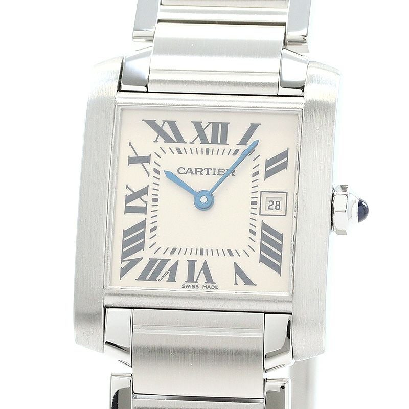 【中古】CARTIER TANK FRANCAISE MEDIUM MODEL カルティエ タンク フランセーズ MM W51011Q3