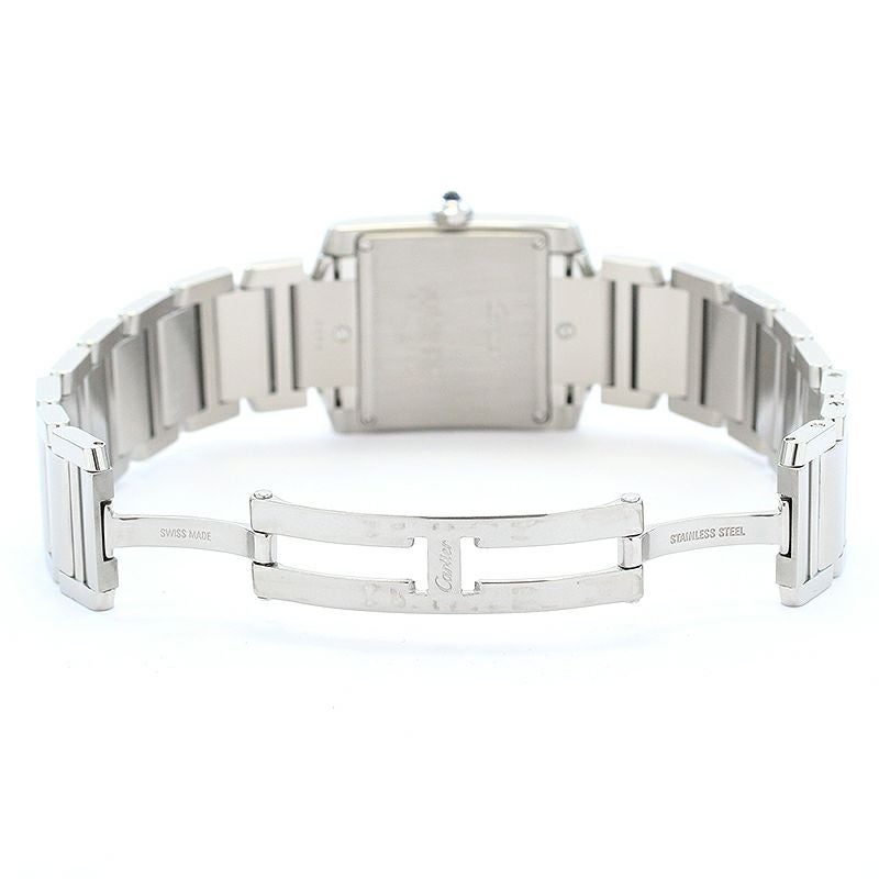 【中古】CARTIER TANK FRANCAISE MEDIUM MODEL カルティエ タンク フランセーズ MM W51011Q3
