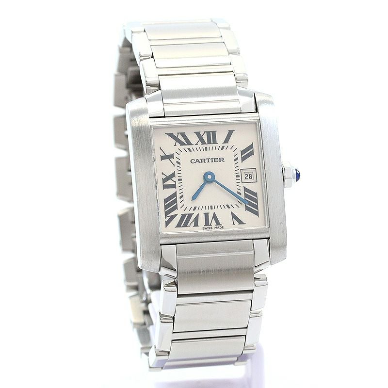 【中古】CARTIER TANK FRANCAISE MEDIUM MODEL カルティエ タンク フランセーズ MM W51011Q3