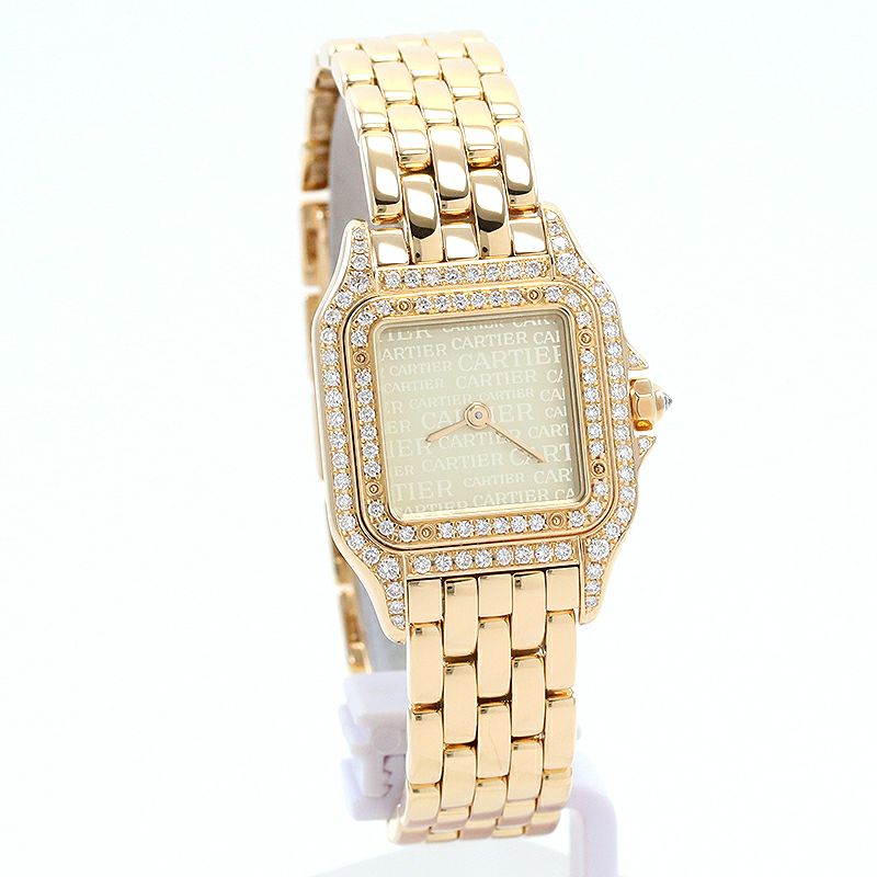 【中古】CARTIER PANTHERE CLASSIQUE ET FIGARO SMALL MODEL カルティエ パンテール クラシック&フィガロ SM WF3254B9