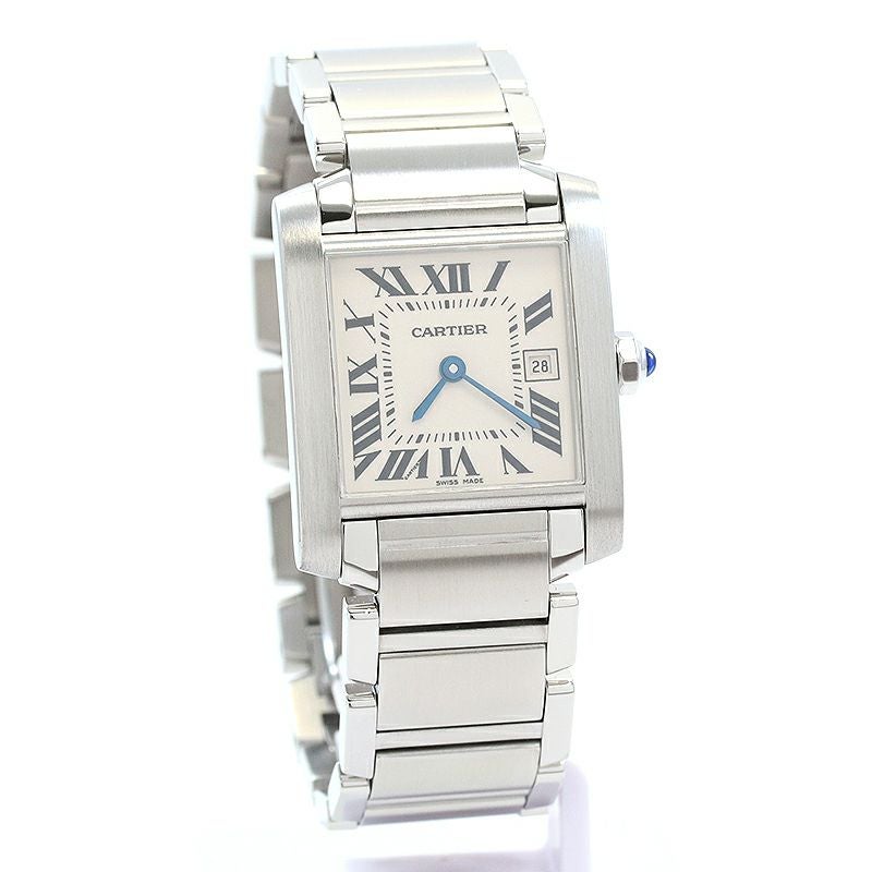 【中古】CARTIER TANK FRANCAISE MEDIUM MODEL カルティエ タンク フランセーズ MM W51011Q3