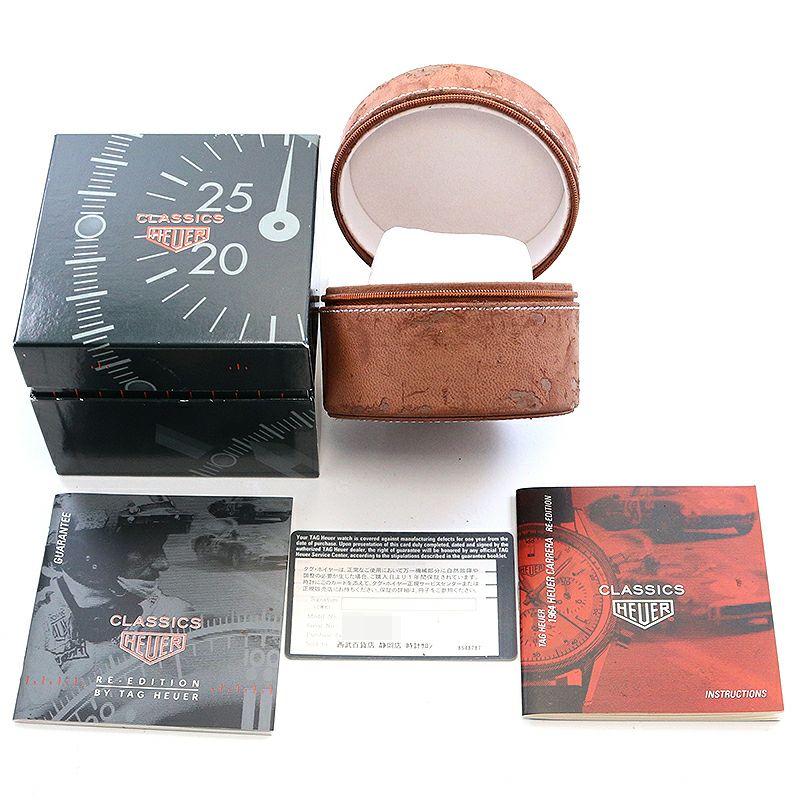 【中古】TAG HEUER CARRERA CHRONOGRAPH CLASSIC 1964 RE-EDITION タグ・ホイヤー カレラ クラシック クロノグラフ 1964 リ・エディション CS3111.BC0725