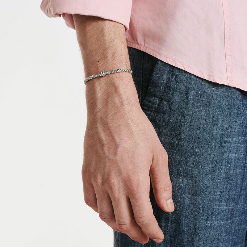 FOPE PRIMA COLLECTION FLEX'IT フォッペ プリマ コレクション フレグジット ブレスレット M ブラックダイヤモンド 01M08BX_BN_B_XBX_00M